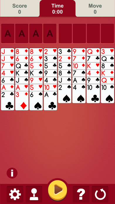 Screenshot #3 pour Freecell Solitaire +