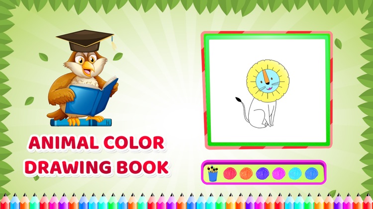 Animal Colour Drawing Book