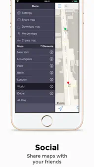Contact Map - The Map Tool iphone bilder 2