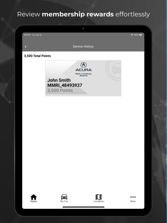 Bob Lindsay Acura iPad screenshot 5 - Business app