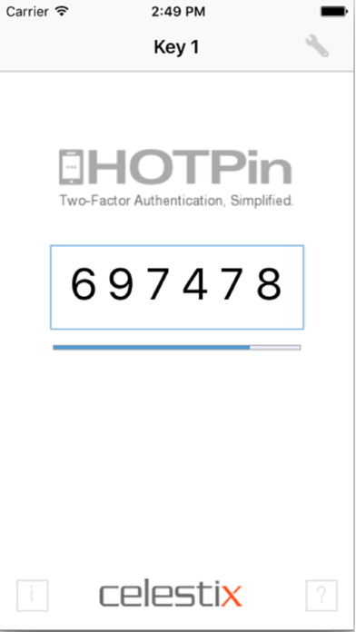 HOTPin Client for iOS Screenshot