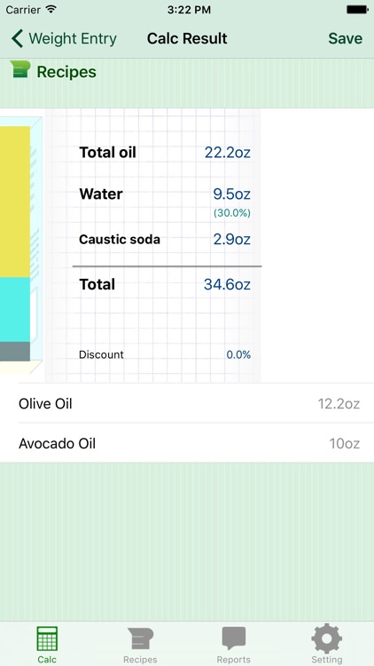 Handmade Soap Calculator