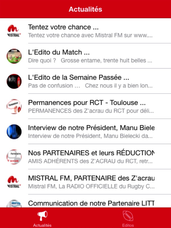 Screenshot #5 pour Les Z'acrau Du RCT