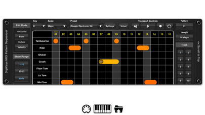 Screenshot #3 pour DigiKeys AUv3 Sequencer Plugin