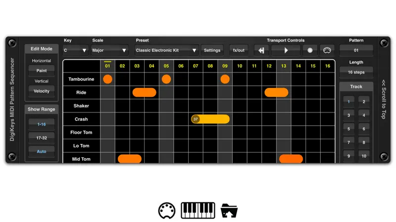DigiKeys AUv3 Sequencer Plugin screenshot 3 of 5