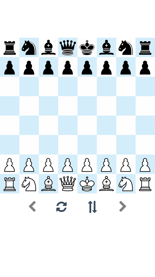 #1. Flat Chess Board (iOS) 由: Yuki Honda