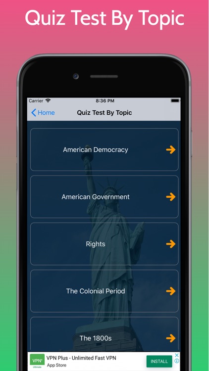 US Citizenship Test - Civics screenshot-5