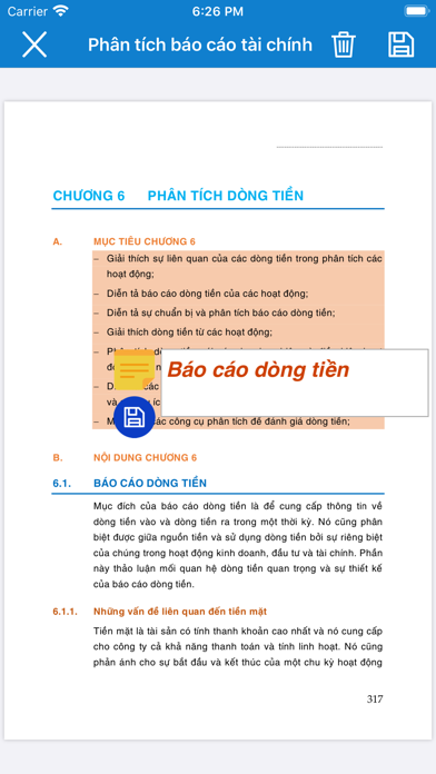 OU Reader Screenshot