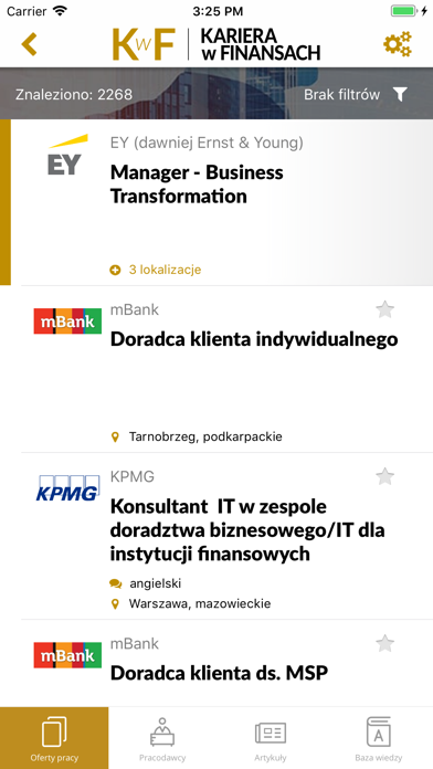 KarierawFinansach.pl Screenshot