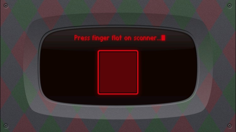 Naughty or Nice finger scanner