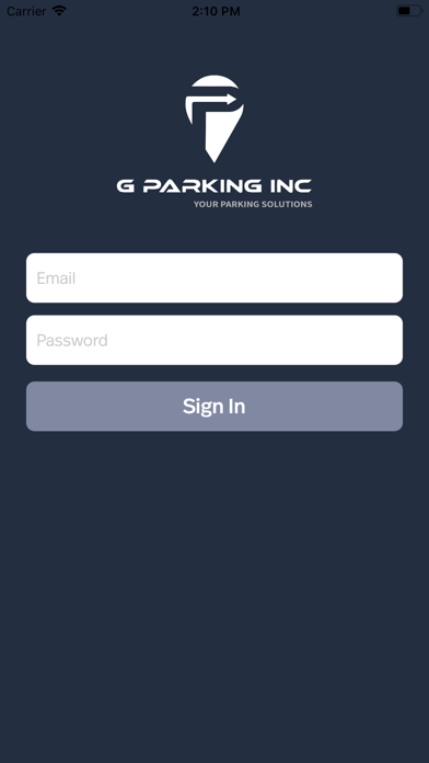 G Parking Management screenshot 2