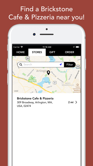 Brickstone Cafe & Pizzeria screenshot 4
