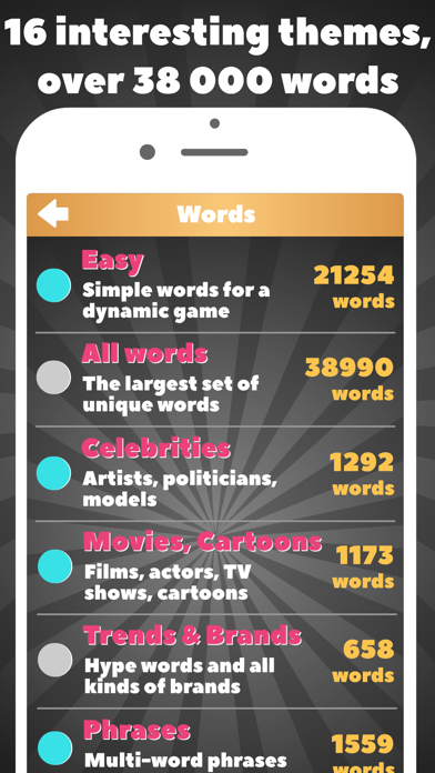 Alias party game & guess word Screenshot