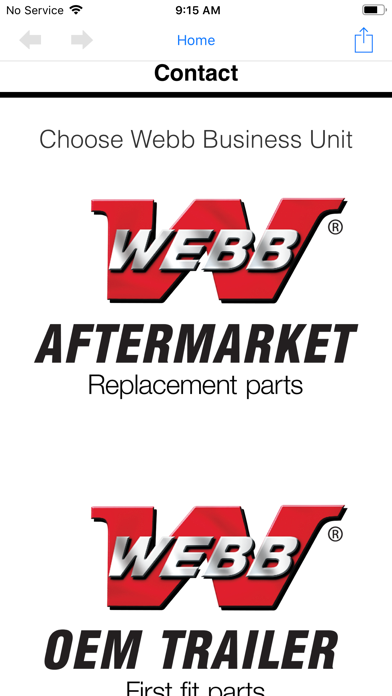 Webb Wheel Products iPhone screenshot 7 - Business app