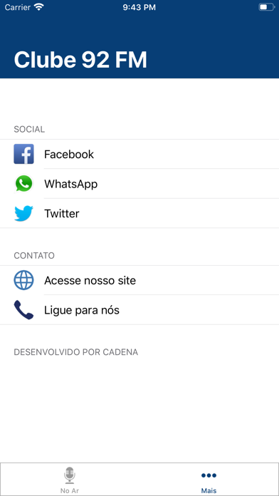 How to cancel & delete Clube 92 FM Votuporanga from iphone & ipad 3
