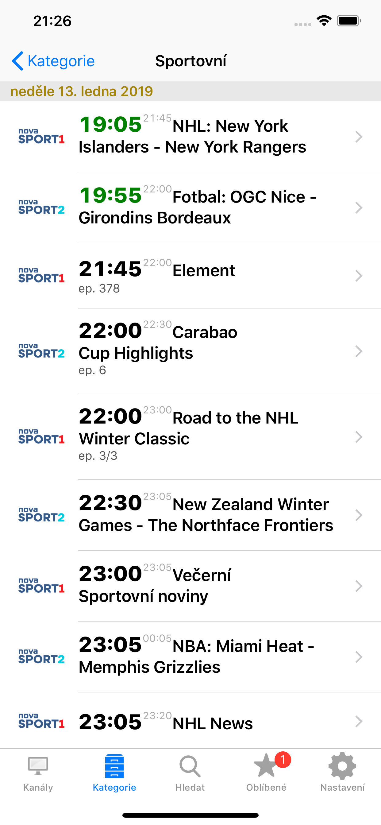 Czech TV+ screenshot 5