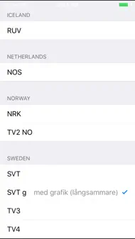 TextTV iphone resimleri 2