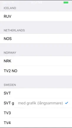 TextTV iPhone image 2
