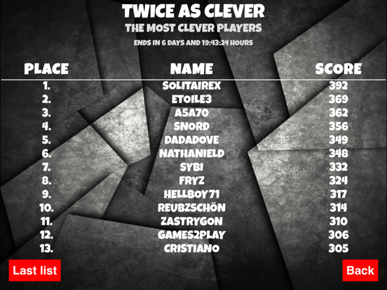 Twice as Clever iPad app afbeelding 2