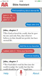ava bible assistant iphone screenshot 1