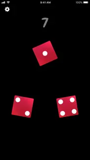 dice roll game · iphone screenshot 1