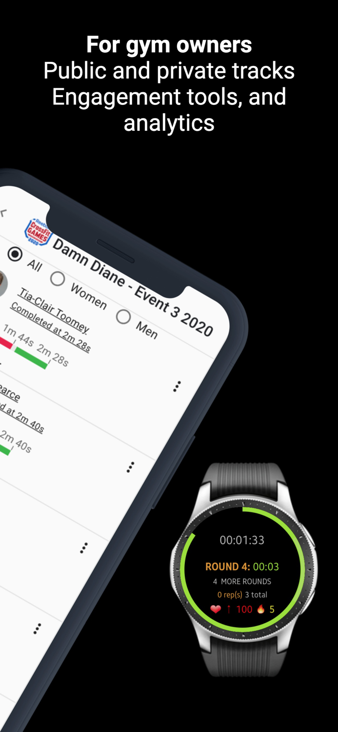 WOD Insight AMRAP TABATA EMOM