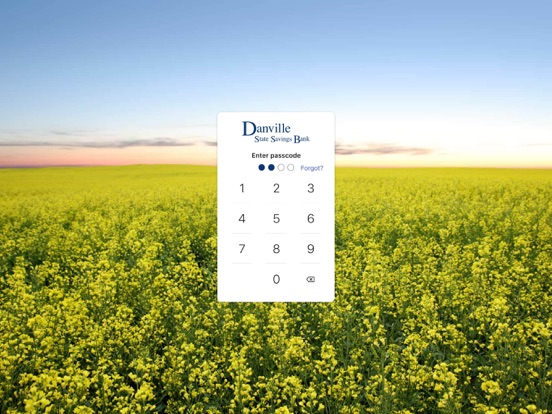 Danville Bank iPad screenshot 2 - Finance app