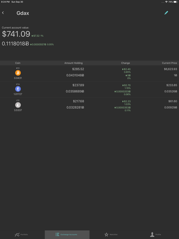Screenshot #6 pour My Crypto Coin Hub