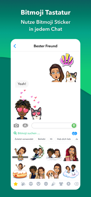 ‎Bitmoji Screenshot