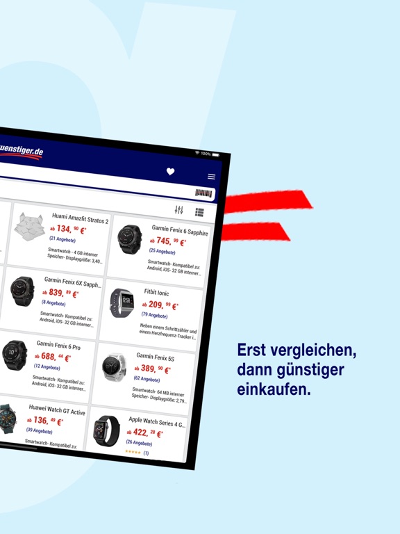 Screenshot #5 pour guenstiger.de