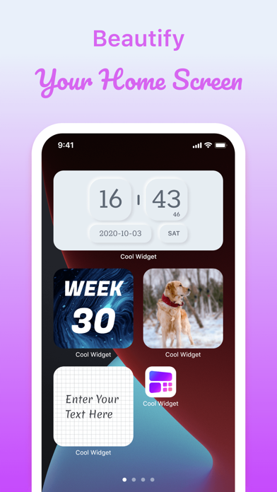 Cool Widgets - Color Widgets Screenshot