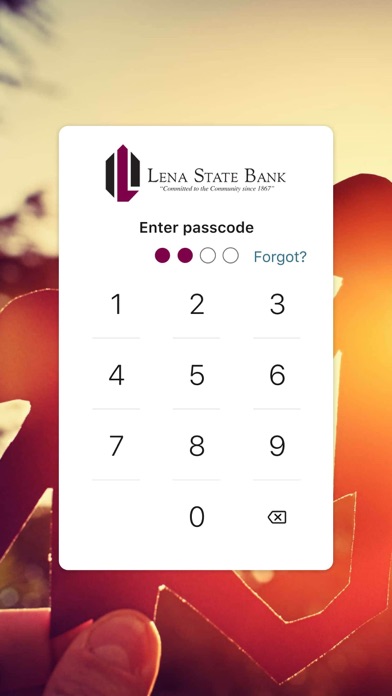 Lena State Bank Mobile Screenshot