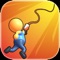 Collect ropes, Jump swing and make incredible shortcuts to win the race