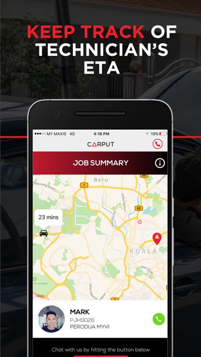 CARPUT - Car Battery Delivery Screenshot