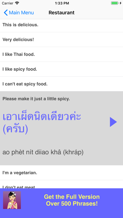 How to cancel & delete Speak Thai Phrasebook Lite from iphone & ipad 4