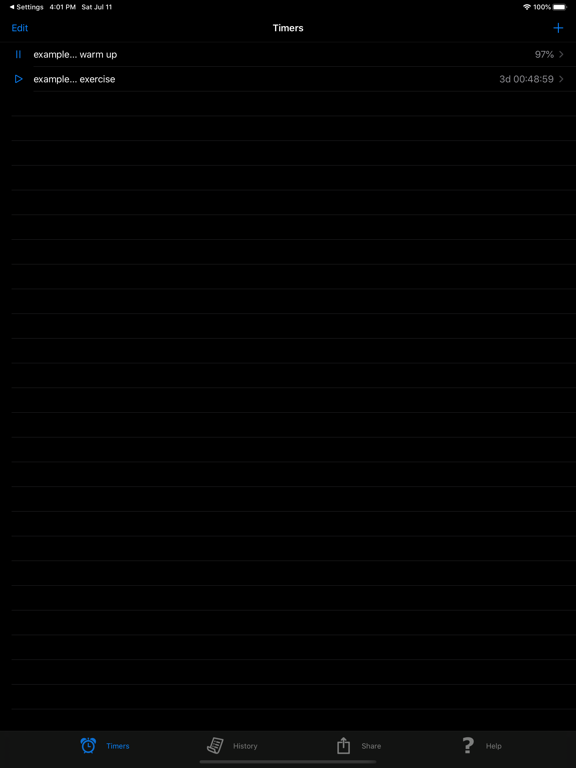 TimerZ -Last Timer You'll Need iPad screenshot 6 - Utilities app