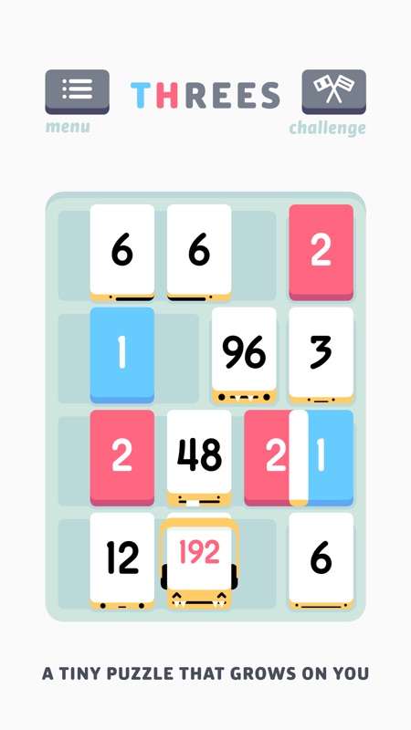 Threes! screenshot 1