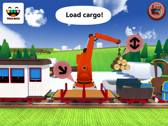 Toca Train iPad app afbeelding 4