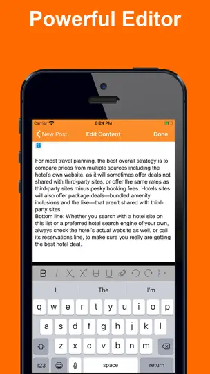 Blog For Blogger iPhone Ekran Görüntüsü 8