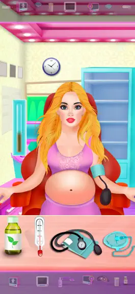 Game screenshot Pregnant Mom and Baby Day Care apk
