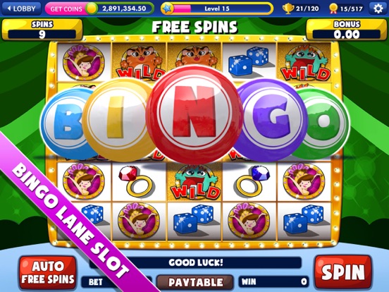 Bingo Lane HD iPad app afbeelding 5