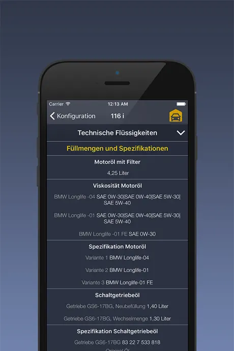 TechApp for BMW