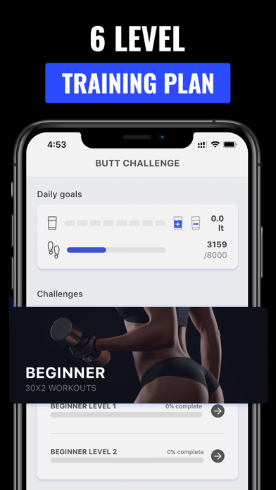 Female Fitness Butt Workout Screenshot