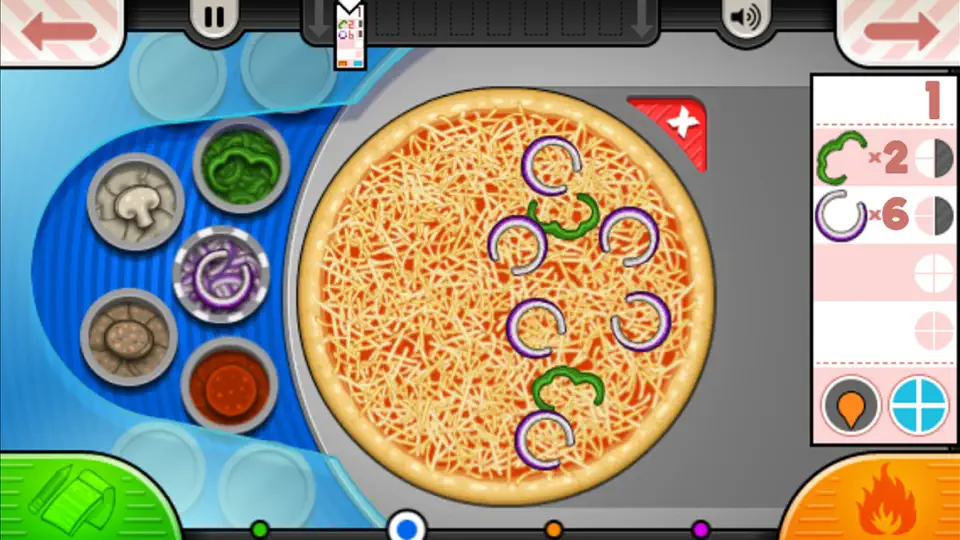 Screenshot von Papa's Pizzeria To Go! auf dem iPhone 2