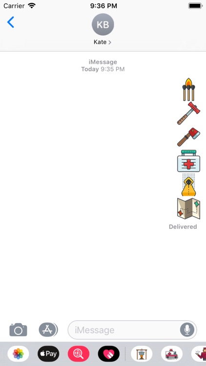 Outdoors Essentials Stickers