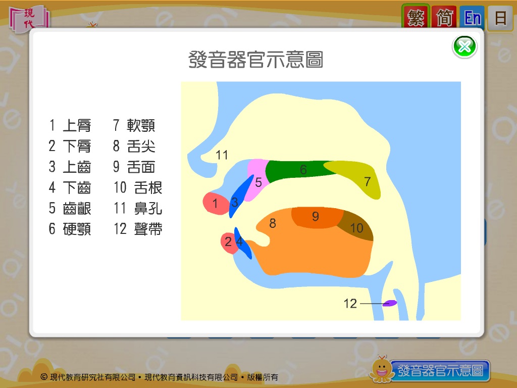 現代普通話聲、韻母發音動畫 screenshot 4