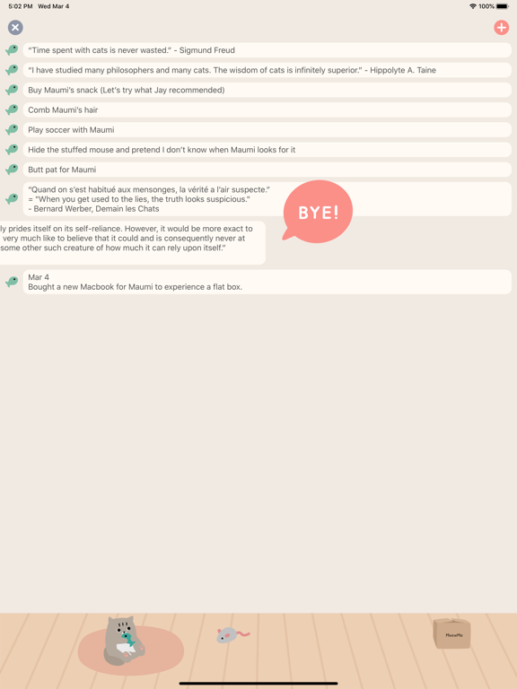 Screenshot #6 pour MeowMo