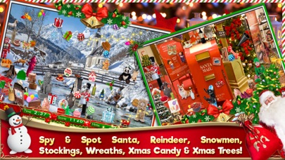 Hidden Object Christmas Puzzle Screenshot