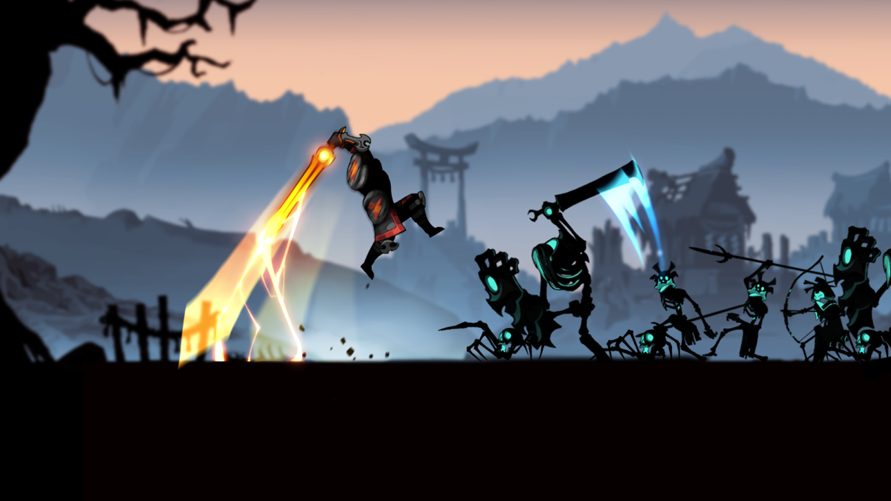 Stickman Master: Shadow Ninja Hack screenshot 2 - iOS game interface