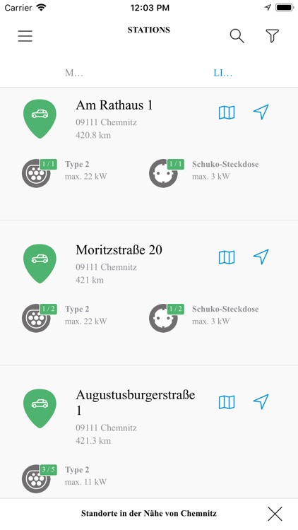 eins E-Mobil screenshot-4